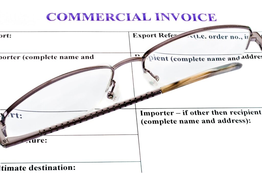 commercial invoice