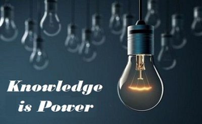 knowlege is power knowlege is power